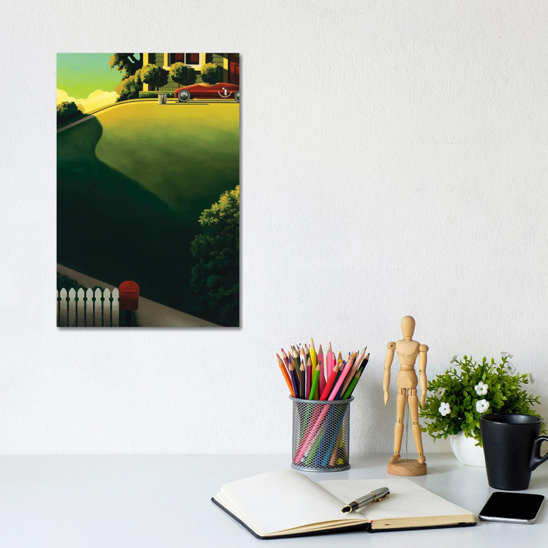 Test Drive 1 Piece Wrapped Canvas Painting, 20.32 cm H x 30.48 cm W