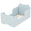 Lit de sol bleu pour 3 à 6 ans, conception d'ours, structure stable et confortable, bleu, sécuritaire-1747708266