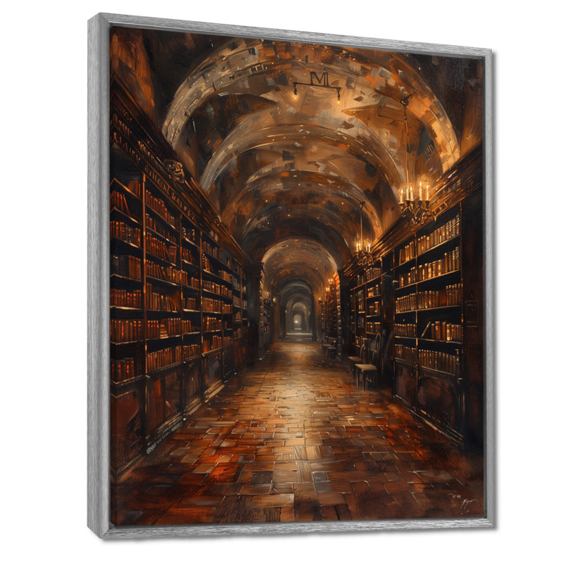 Brun bibliothèque historique, livres et bibliothèque, H 12 po x l 20 po, Cadre simple noir