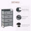 Commode 5 tiroirs en tissu