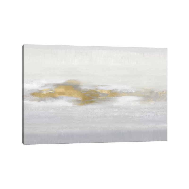 Ethereal With Gold I by Rachel Springer - Wrapped Canvas Gallery-Wrapped Canvas Giclée, 20.32 cm H x 30.48 cm W