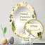 Meadow Weeds And Herbs II - Miroir mural à motif ovale-2119697986