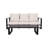 Stylish With Matching Coffee Table - Brown And Beige Cushions Aluminum For A Modern Family Room Accents Construction Any Space