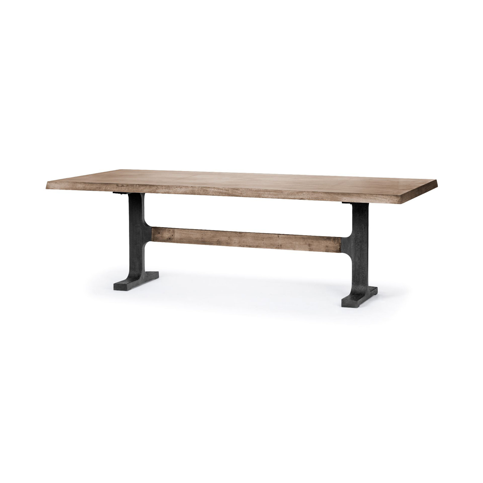 Janae 95'' Dining Table, Brown