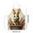 Easter Bunny Print Decorative Apron, Festive Party Kitchen Cooking Apron For Festive Decor, 26.8x21.7in Multicolor-911876219