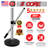 5 Core Desk Microphone Stand Height and Angle Adjustable Desktop Mic Stand Table Mic Holder with Round Metal Base
