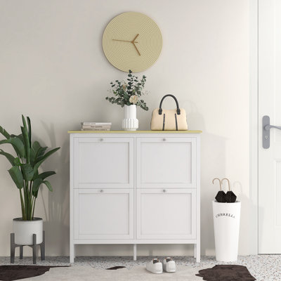20 Pair Flip Down Shoe Storage