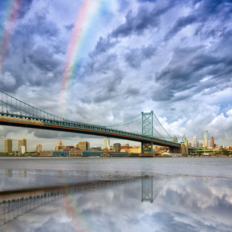 Philadelphia - Photographie sur toile tendue, H 36 po x l 36 po