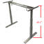 Adjustable Metal Base Standing Desk-2073550022