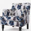 Fauteuil d'appoint moderne capitonné Harrison pour salon avec revêtement confortable et structure robuste
