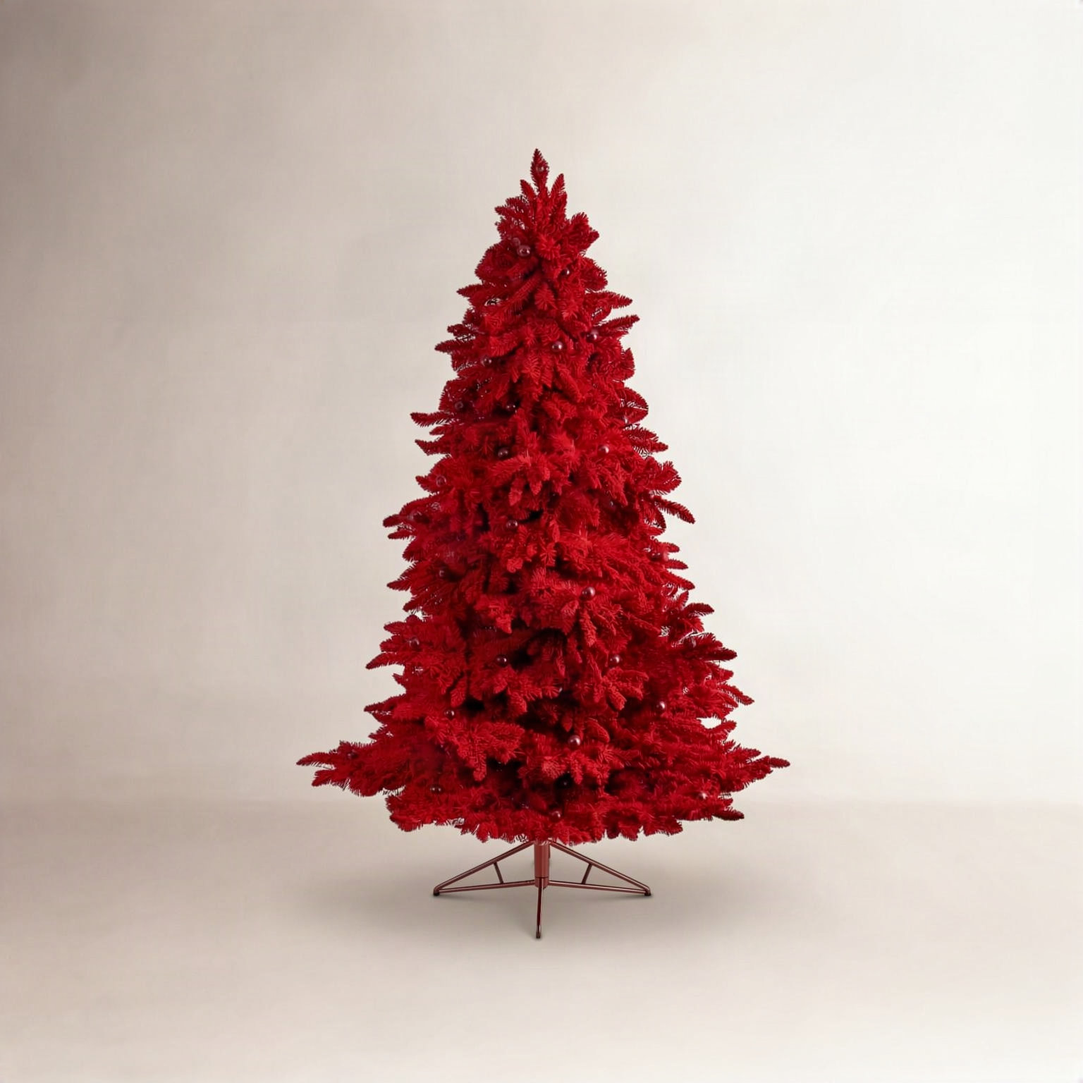 Lighted Artificial Christmas Tree, 8' H