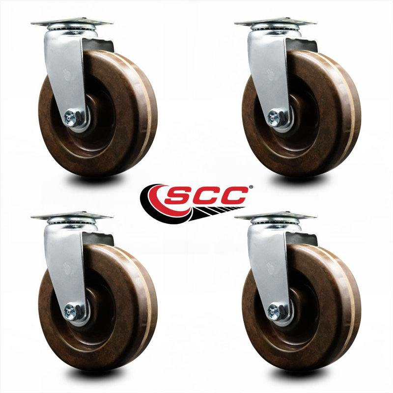 High Temp Phenolic Swivel Caster