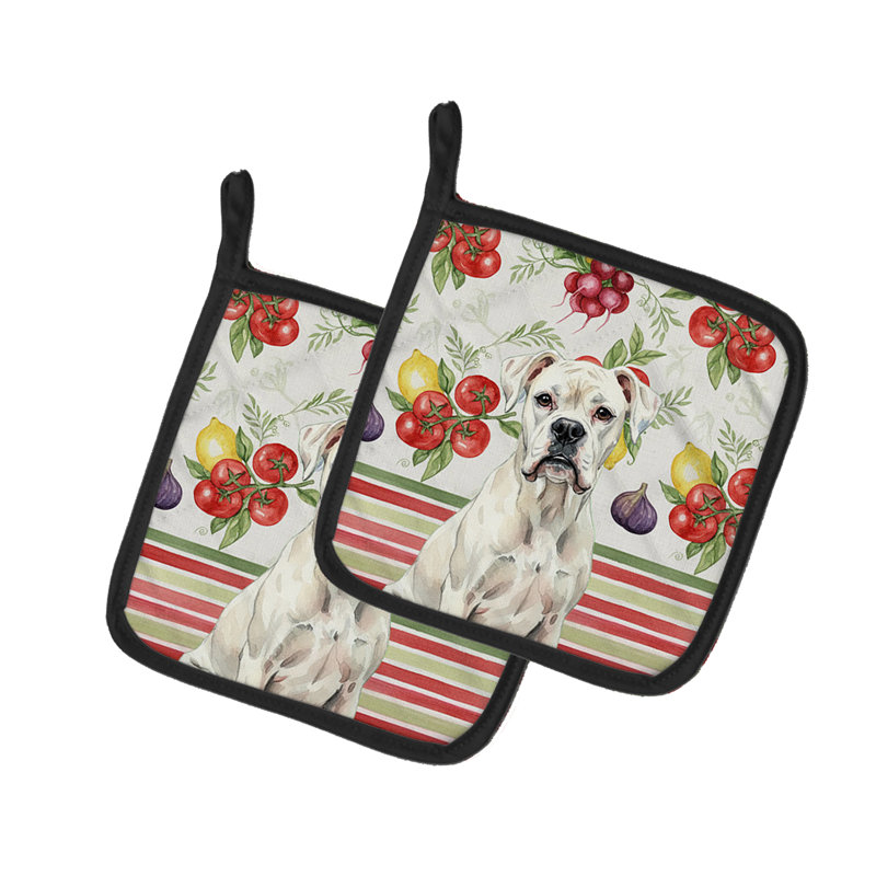 Paire de supports à casseroles White Boxer
