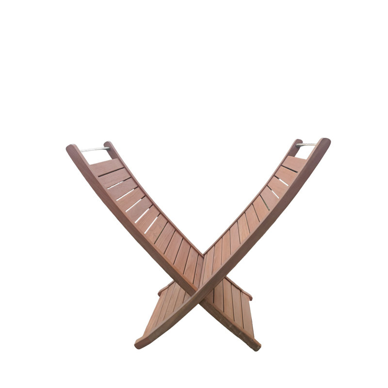 Teak Wood Bath Shower Spa Room Towel Holder