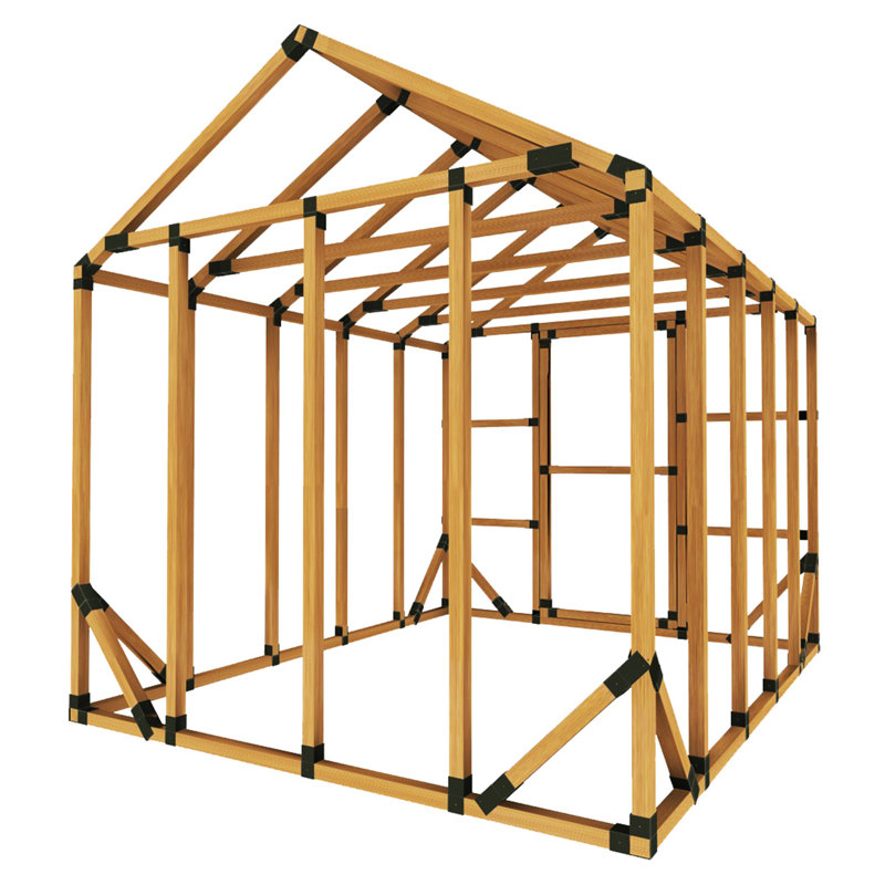 8 ft. W x 10 ft. D Greenhouse