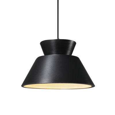 Luminaire suspendu géométrique à 1 lumière Logan