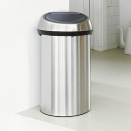 Brabantia Touch Top Trash Can 16 Gallon
