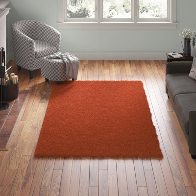 Tapis terre cuite Renesha