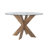 Alejoa 5-Piece Round Glass Pedestal Dining Set-87498718