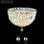 Petit Crystal Deluxe 3 Light 10in x 7.5in Wall Sconce in Silver with Clear Optic Crystals-687794755-687794761