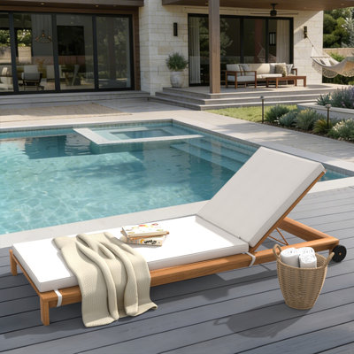 Sunbrella® Outdoor Chaise Cushion