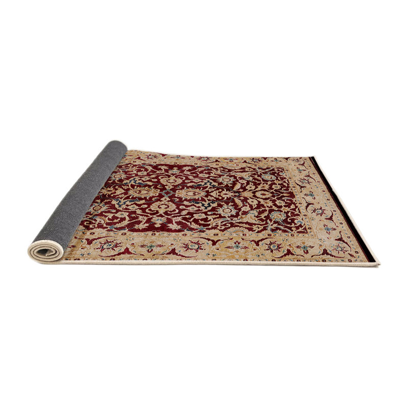 Tapis oriental rouge / beige Mohonk, Rond 4 pi