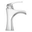 Robinet de salle de bains monotrou avec ensemble de drainage