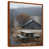 Brown Floater Framed Canvas