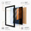 Forest Silhouette Geometric - Framed Print-1289701841-1289701847