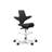 HAG Capisco Puls Adjustable Sit to Stand Desk Chair with Full Cushion and Footring-128870318-128870319-128870323