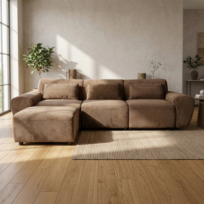 Canapé modulaire à assise profonde modulaire, Varnam