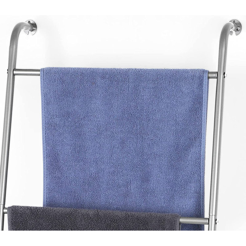 65" Blanket Ladder, Silver
