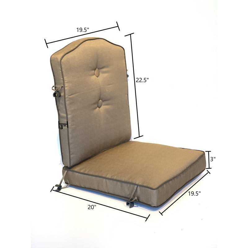 Coussin de dossier / siège d'extérieur