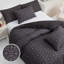 Microfiber Geometric Duvet Cover Set-126200650-126200651
