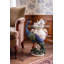 Table de bout Staverden Castle Peacock Figurine