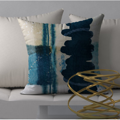 Chic Square Pillow Cover & Insert