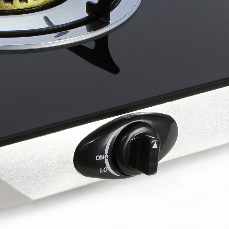 XtremepowerUS Dual Burner Gas Stove with Auto Ignition