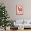 Art mural sur toile Cozy Vibes Winter Cocoa, conception par Lisa Barlow-880431043-880431044