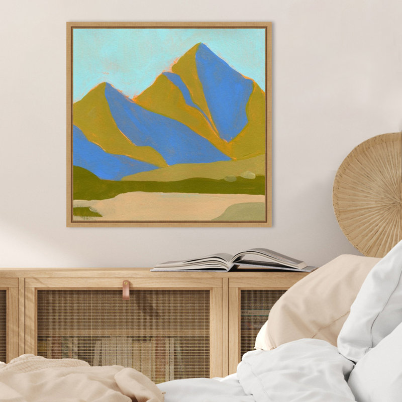 «High California Hills III» par Jacob Green, reproduction d'art sur toile encadrée, H 22 po x l 22 po