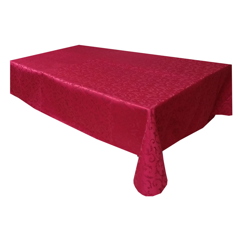 Nappe jacquard, Rouge, L 70 po x l 52 po