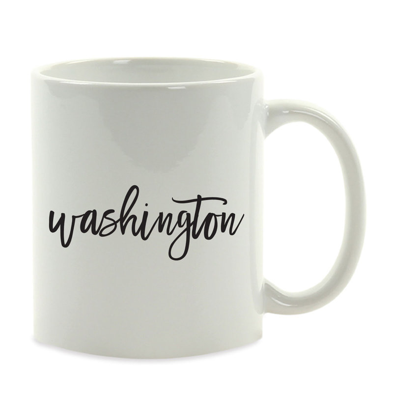 Ceramic Coffee Mug, Washington