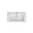 31.5" Solid Surface Resin Streamline Vanity Top