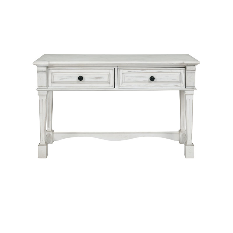 Aslaug Sofa/Console Table, Chalk White