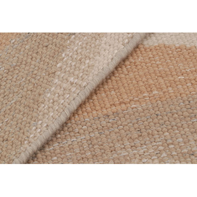Hand Woven Kilim Wool Geometric Area Rug
