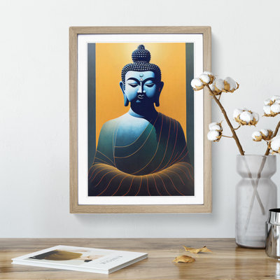 Balanced Buddha - Single Picture Frame Print