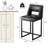 Upholstered Counter Height Bar Stool With Solid Wood Legs-689496962