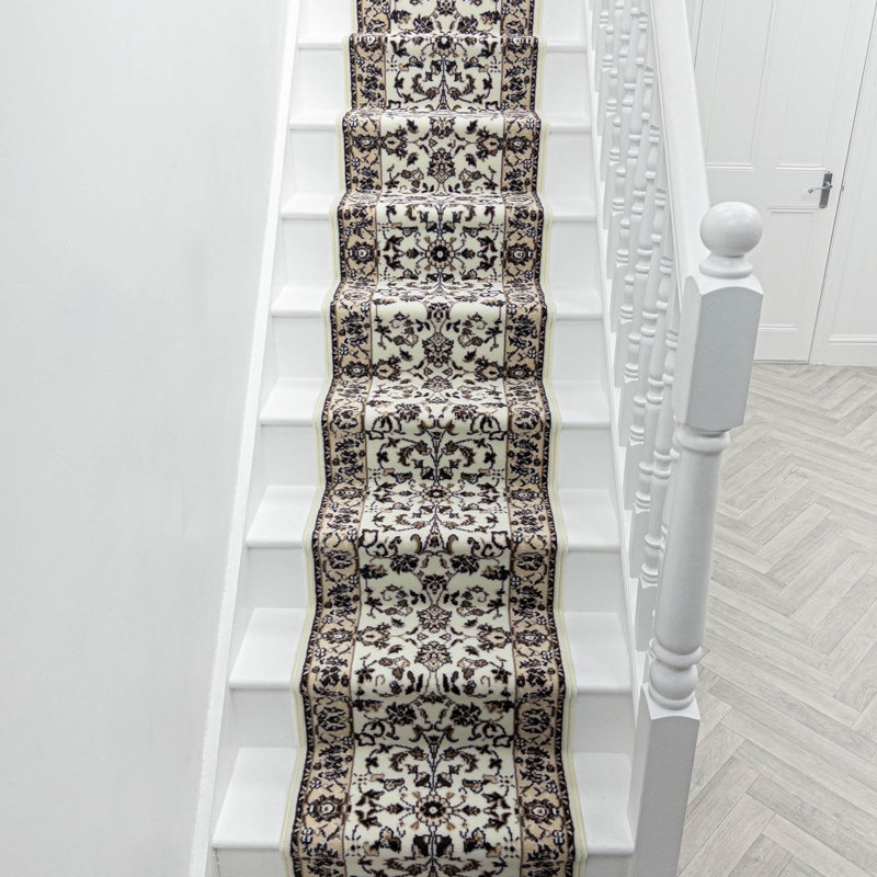 Stair Runner Oriental Area Rug, Runner 60 x 480 cm