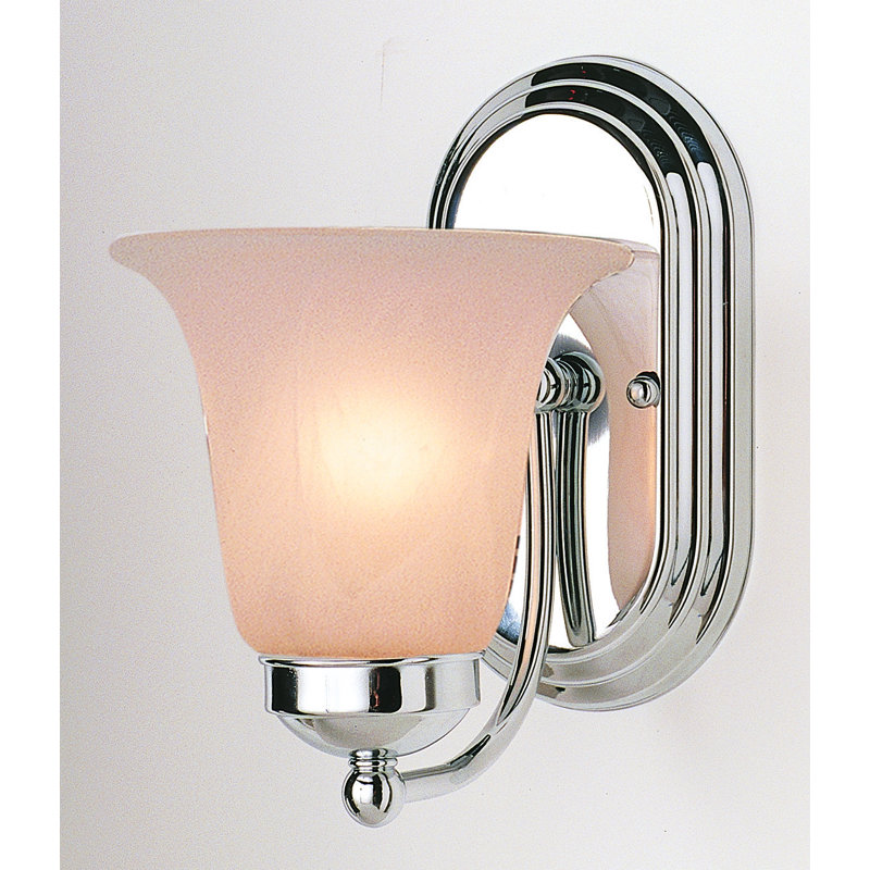Brodeur Armed Sconce, Polished Chrome
