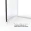 Porte de douche encadrée l 57 po x H 76,13 po Infinity-16968391-16968393