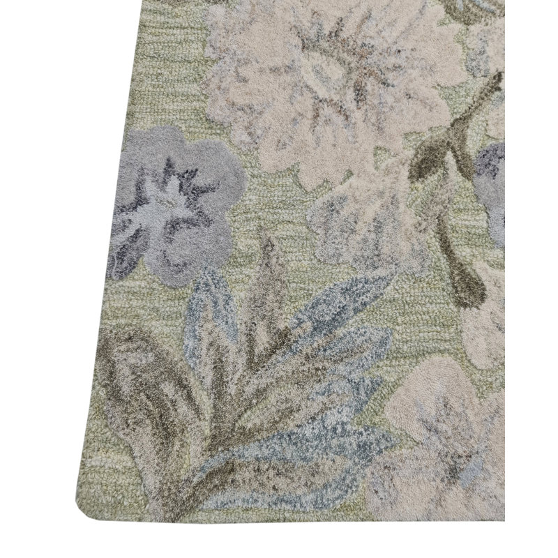 DAISY 9091-499 LT GREEN/MULTI, Rectangle 8' x 10'